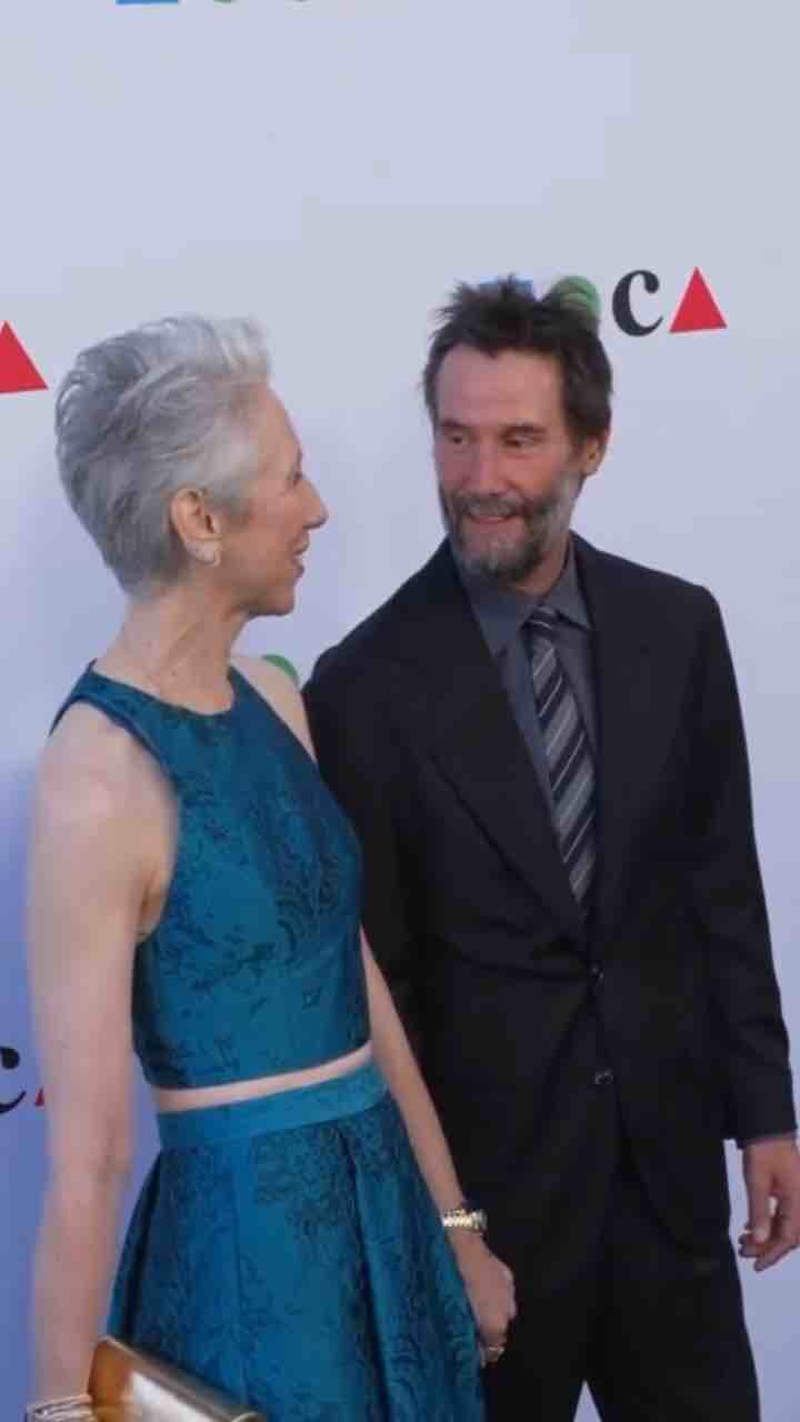 Keanu Reeves and girlfriend Alexandra Grant at the MOCA Gala 2026